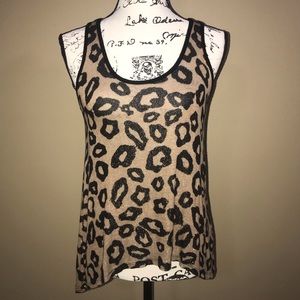 Leopard Print Tank— M